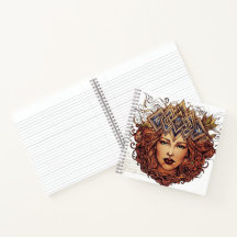Portrait de Reine Mythique Fantastique Art Royal