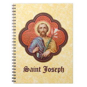 Carnet Portrait de Saint-Joseph dans un octofoil (TF 02)