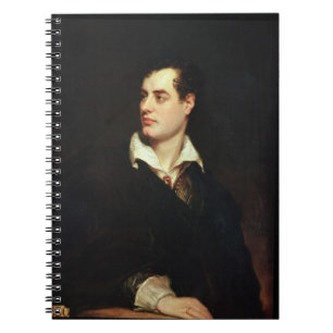 Carnet Portrait de seigneur Byron (1788-1824) (huile sur