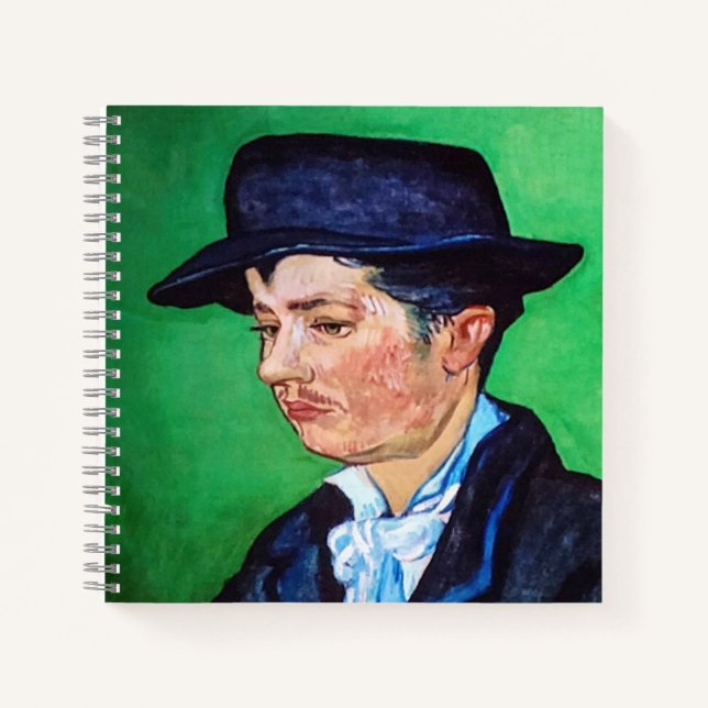 Carnet Portrait de Vincent Van Gogh d'Armand Roulin (Devant)