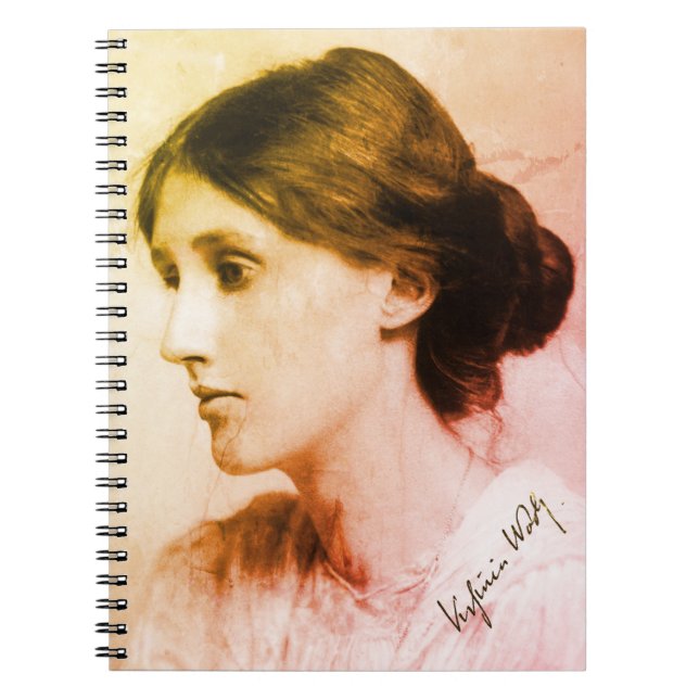 Carnet Portrait de Virginia Woolf (1902) (Devant)