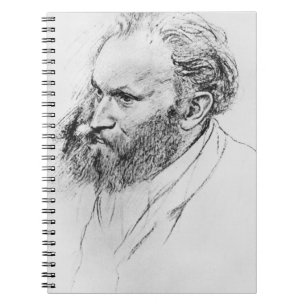 Carnet Portrait d'Edgar Degas d'Edouard Manet