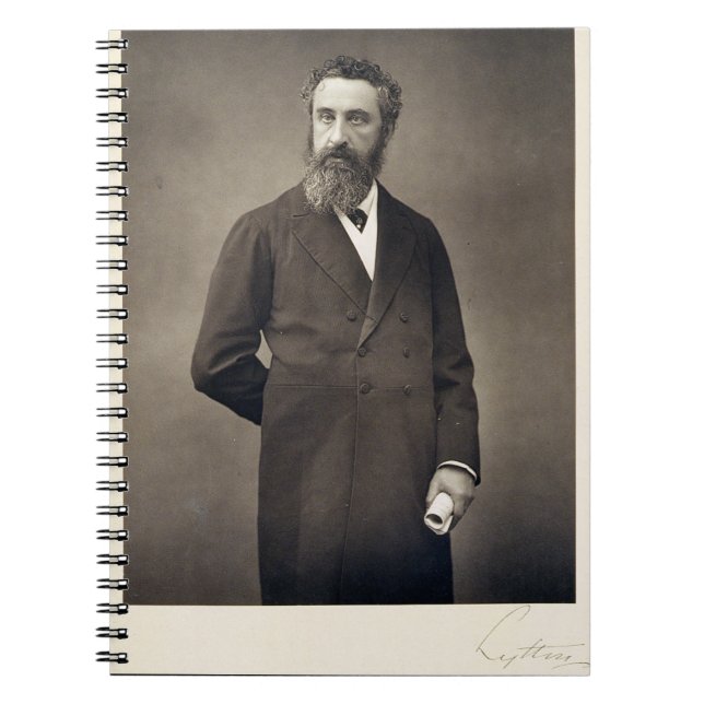 Carnet Portrait d'Edouard Robert Bulwer-Lytton, ęr comte (Devant)