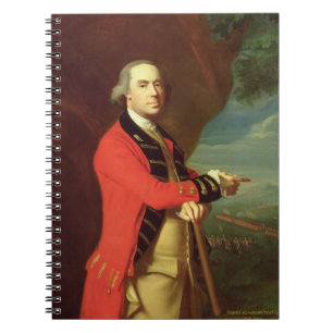 Carnet Portrait du Général Thomas Gage, c.1768 (huile s