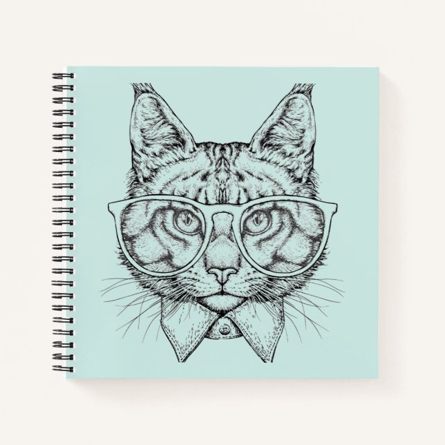 Carnet Portrait du Maine Coon (Devant)