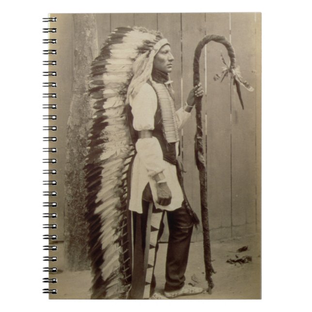Carnet Portrait d'un Natif américain de 'Buffalo Bill (Devant)