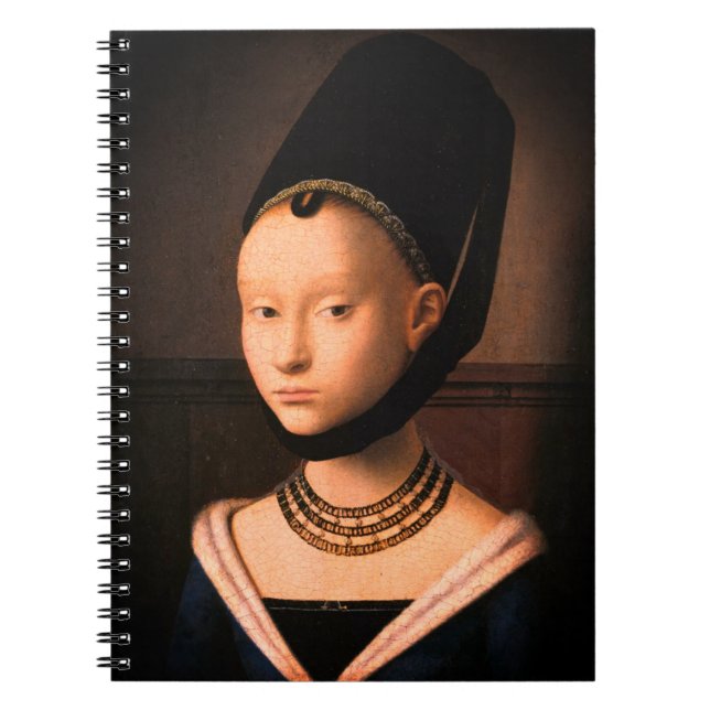 Carnet Portrait d'une jeune femme (par Petrus Christus) (Devant)