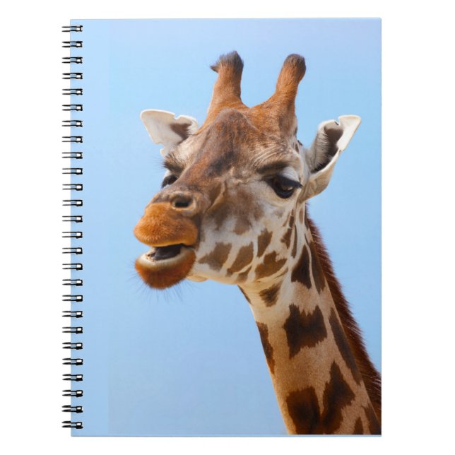 Carnet Portrait Giraffe (Devant)