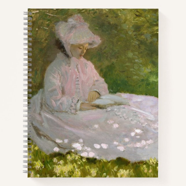 Carnet Portrait impressionniste de printemps, Claude Mone (Devant)