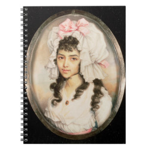 Carnet Portrait miniature d'une fille