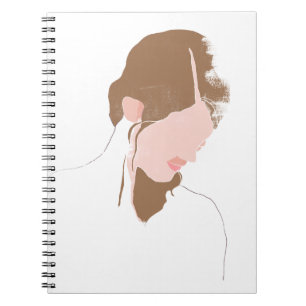 Carnet Portrait moderne de découpe
