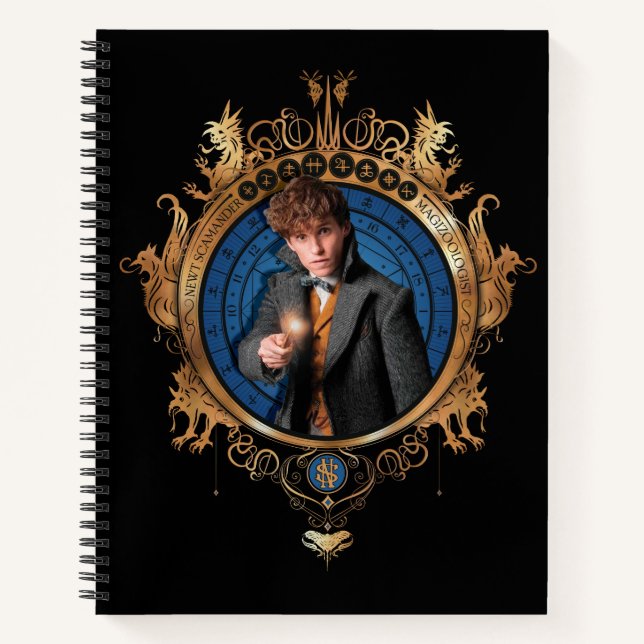 Carnet Portrait NEWT SCAMANDER™ (Devant)