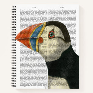 Carnet Portrait Puffin