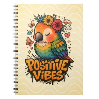 Carnet “Positive Vibes” Parrot