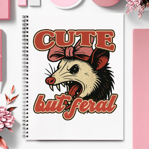 Carnet Possum mignon mais féral : Humour Sarcastique Vint