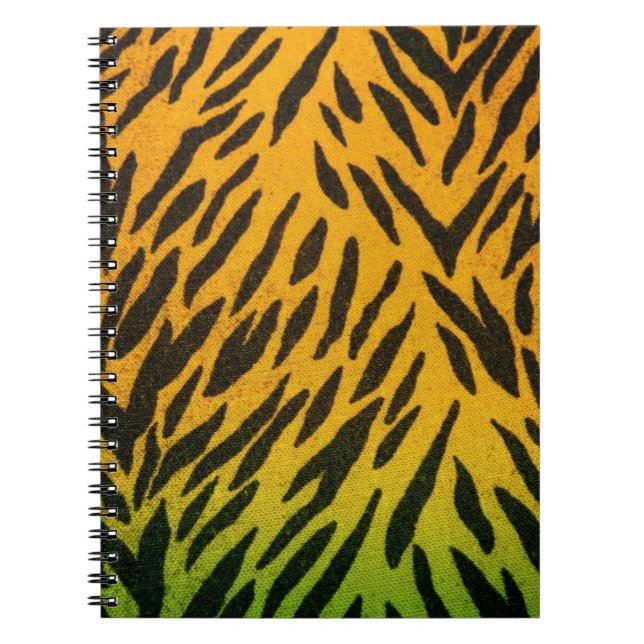 Carnet Poster de animal à deux tons (Devant)