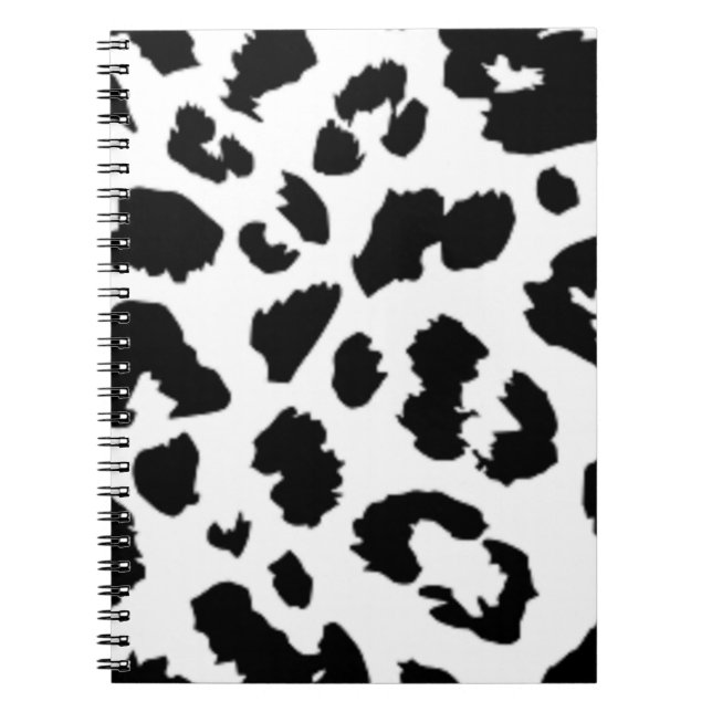 CARNET POSTER DE ANIMAL LEOPARD (Devant)