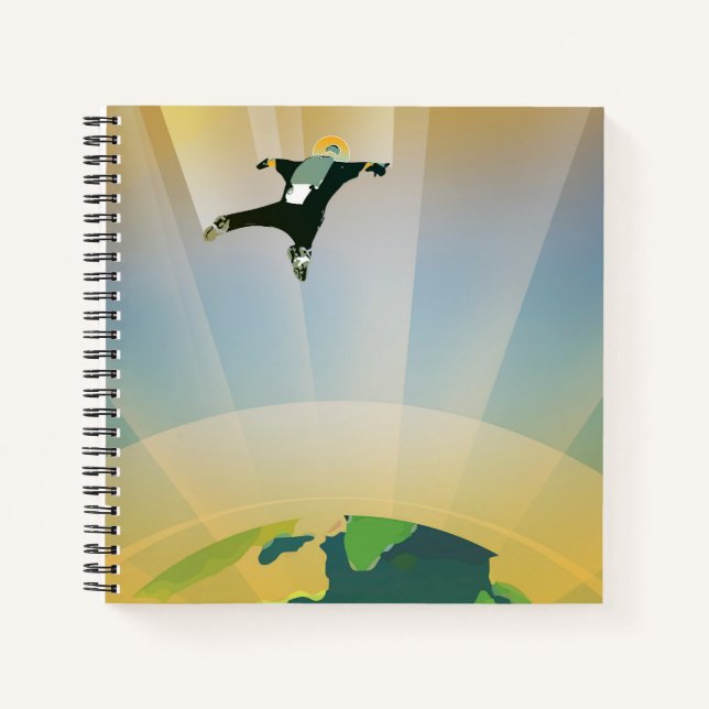 Carnet Poster De L'Espace Rétro-La Gravité D'Une Super Te (Devant)