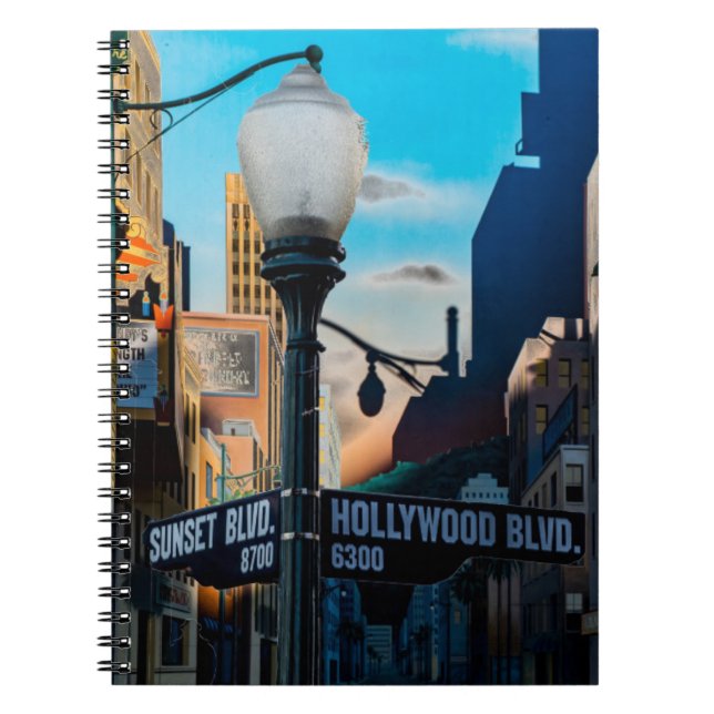 Carnet Poster Hollywood Blvd. (Devant)