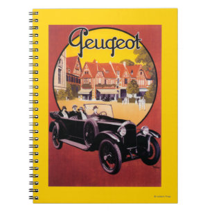 Carnet Poster promotionnel Peugeot Automobile