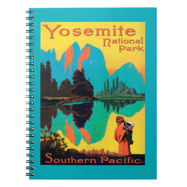 Carnet Poster touristique - Yosemite Nat'l Park, CA (Devant)