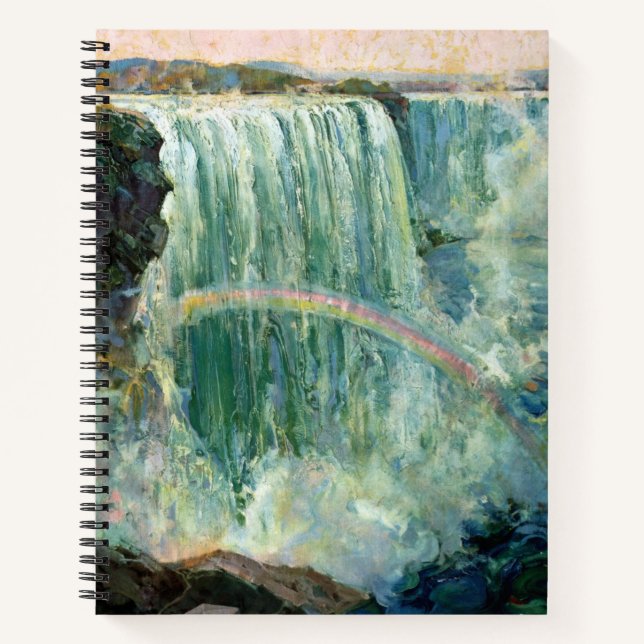 Carnet Poster Vintage voyage Pour Niagara Falls (Devant)
