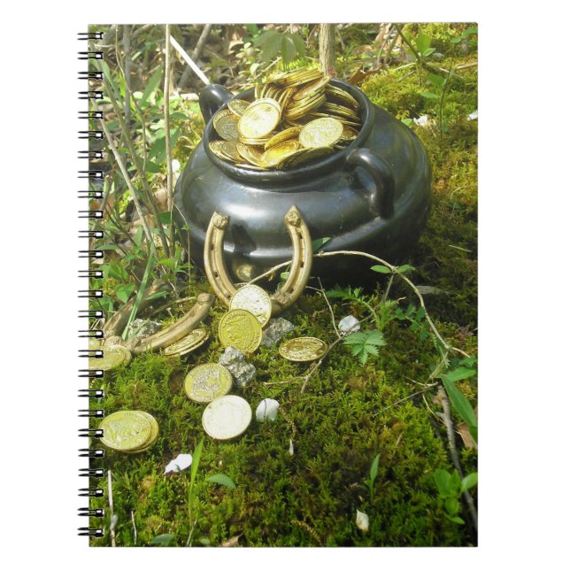 Carnet Pot magique d'or ! (Devant)