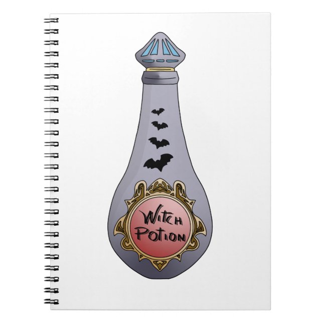 Carnet Potion de sorcière (Devant)