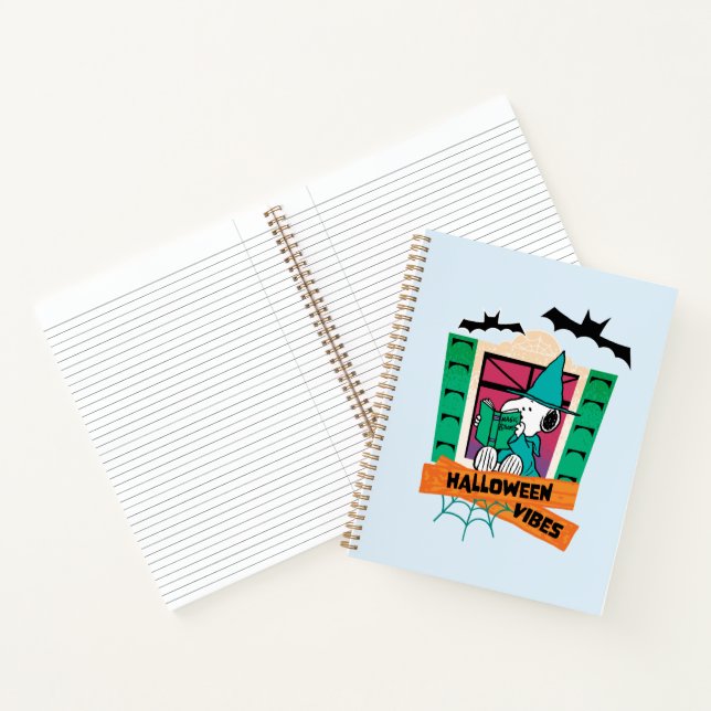 Carnet Potions Magiques de Snoopy Peanuts Halloween (Intérieur)