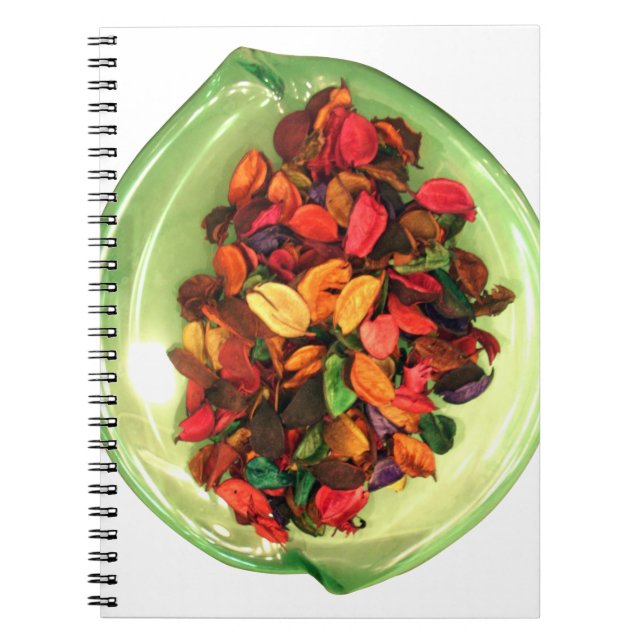 Carnet Potpourri coloré : Un écran à parfum (Devant)