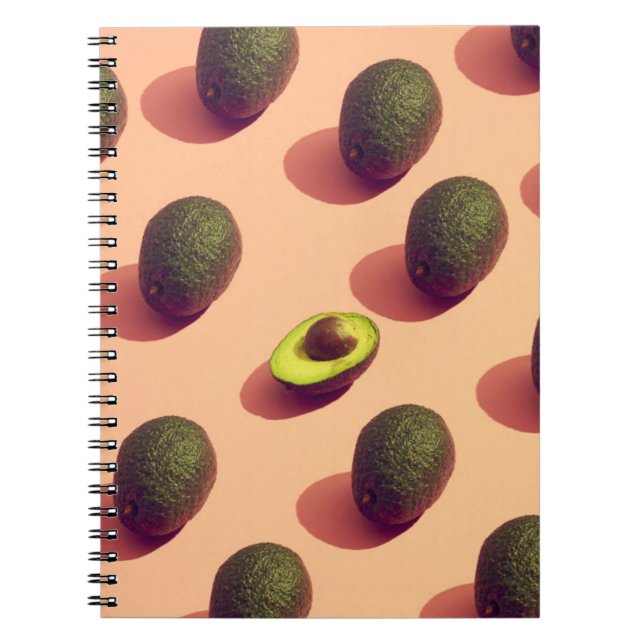 Carnet Potrait de fruits Avocado (Devant)