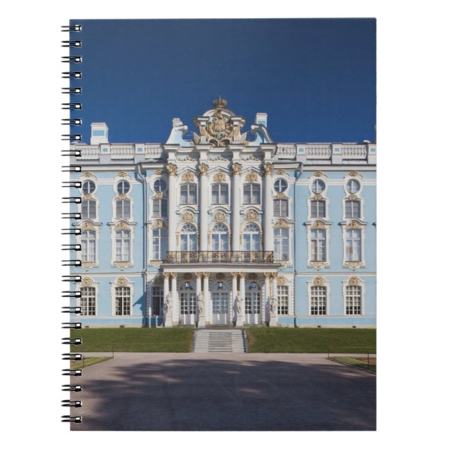 Carnet Pouchkine-Tsarskoïe Selo, palais de Catherine (Devant)