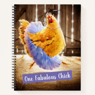 Carnet Poulet dans un Tutu