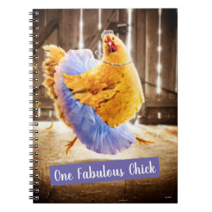 Carnet Poulet dans un tutu
