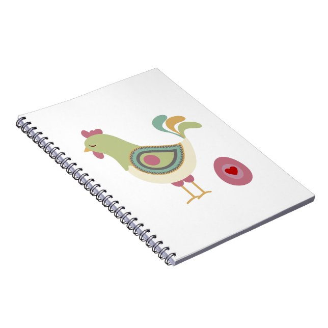 Carnet Poulet Et Oeuf Mignons (Côté Droit)