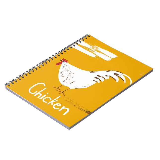 Carnet Poulet vintage (Côté gauche)