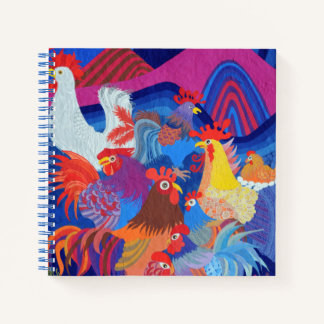 Carnet Poulets et coqs