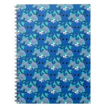 Poulpe Bleu Mignon Presse-Papiers