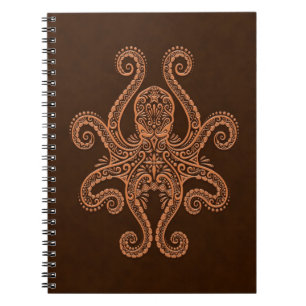 Carnet Poulpe Brown complexe