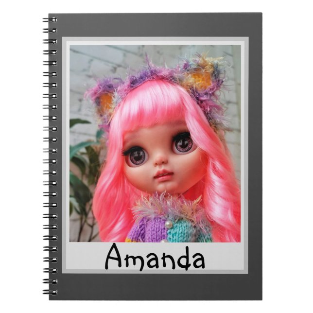 Carnet Poupée, photo de poupée, cadeau, Blythe (Devant)