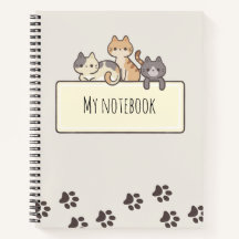 Carnet pour amateurs de chats