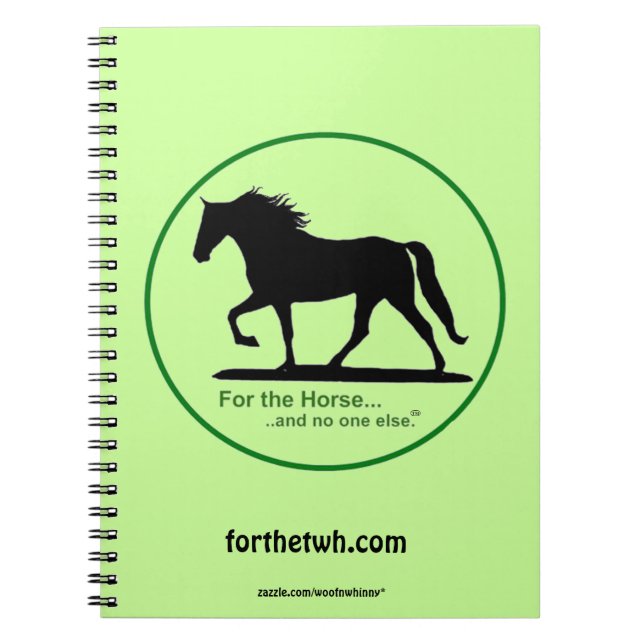 Carnet Pour Le Logo TWH (Devant)