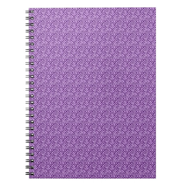 Carnet Pourpre ciselé (Devant)