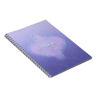 Carnet pourpre de fantaisie de journal