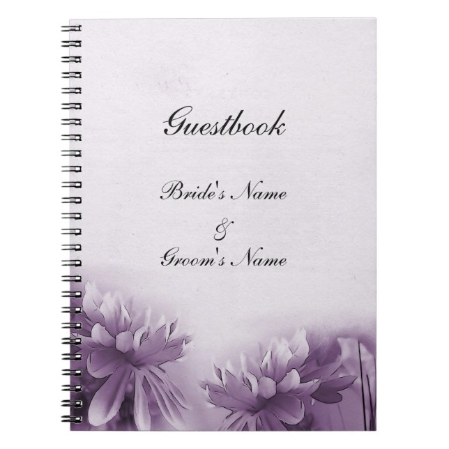 Carnet pourpre de mamans - Guestbook (Devant)