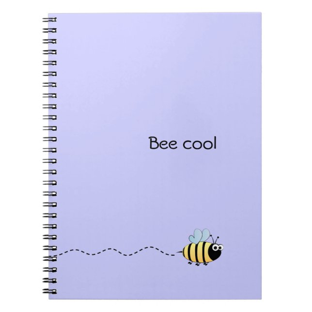 Carnet Pourpre mignon frais de calembour de bande (Devant)