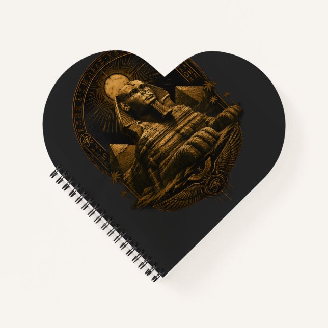 Carnet Pouvoir Tranquille | Grande Design Sphinx Egypte (Devant)
