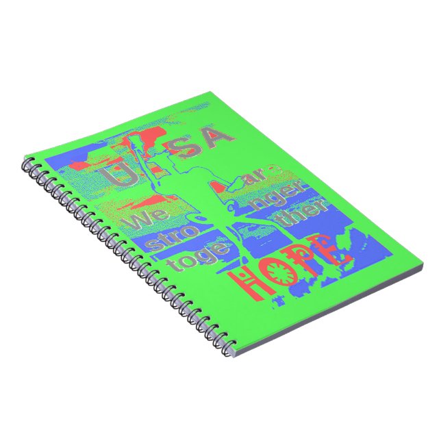 Carnet Power ECO USA Hillary Hope Nous sommes plus forts  (Côté Droit)