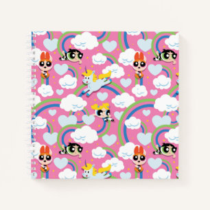 Carnet Powerpuff Girls & Donny Rainbow Motif