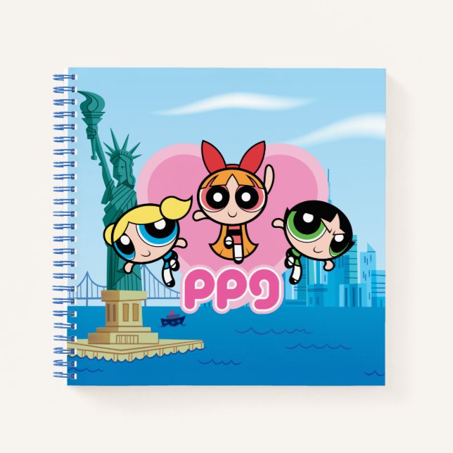 Carnet Powerpuff Girls Team Awesome (Devant)